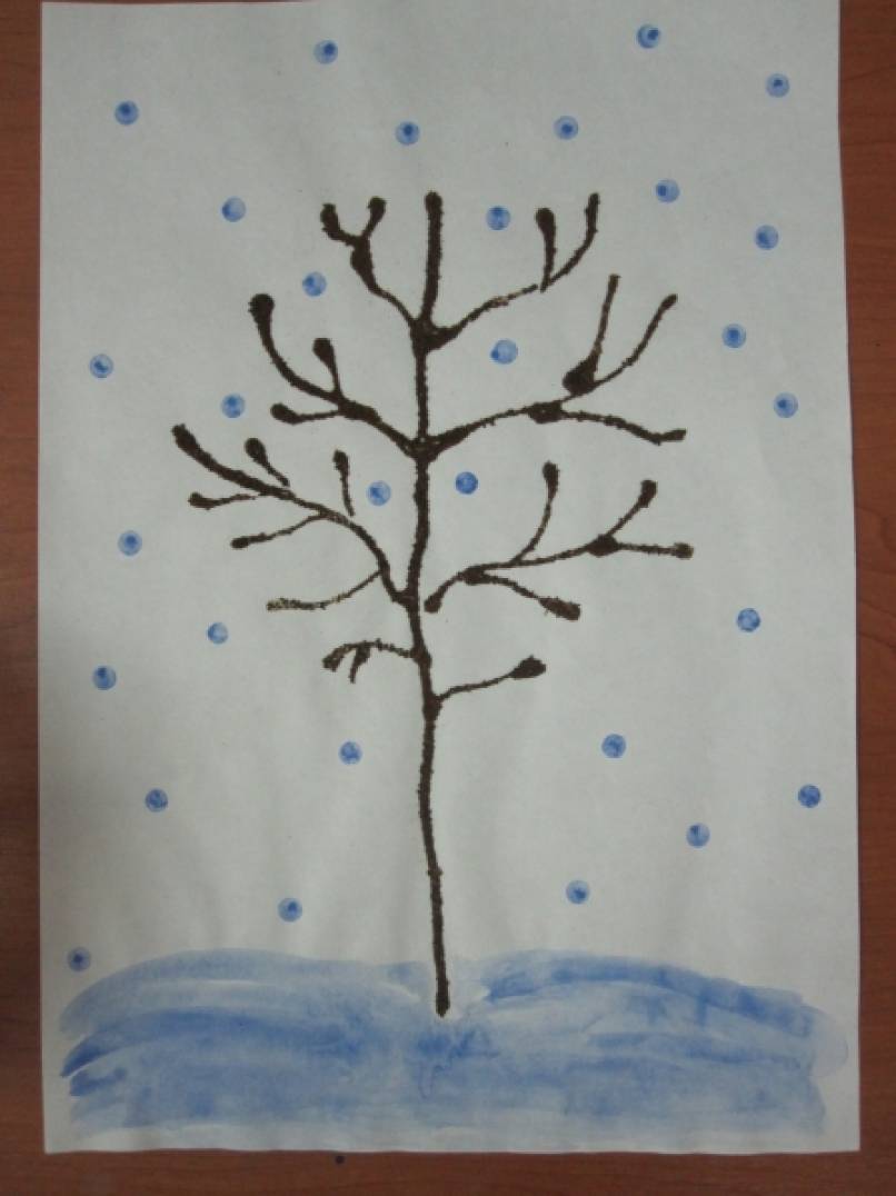 Нетрадиційна техніка малювання з дітьми середнього віку «Кавове деревце»   Тепло вітаю ВСІХ, ХТО завітав до мене на сторінку