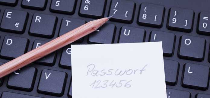 Не використовуйте слабкі паролі