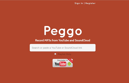 Музыкальный каталог для хранения файлов Mp3   Peggo предоставляет выделенное место для хранения «Music Directory» для этих файлов Mp3 на случай путаницы с другими источниками