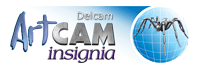ArtCAM Insignia - програмний продукт, призначений для гравіювання або фрезерування виробів безпосередньо по плоскому векторному малюнку