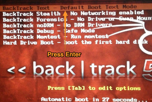 Етап 1: Завантаження в BackTrack