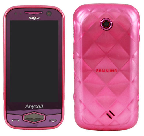В арсеналі від Samsung є й інші кольори, наприклад, в Кореї показаний аналогічний апарат рожевого кольору